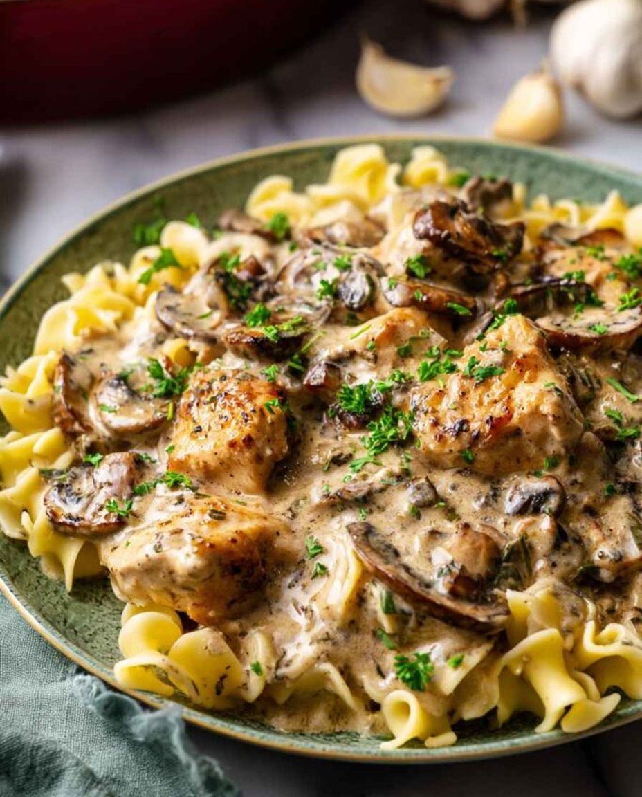 Schnelles Hähnchen Stroganoff – Ein einfaches und leckeres Rezept für die ganze Familie! image 2