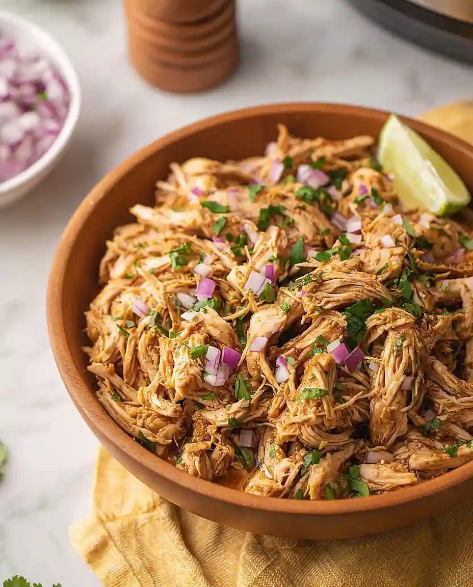 Schnelles Instant Pot zerrissenes Hähnchen für Tacos – Perfektes Rezept für Taco-Nacht! image 2