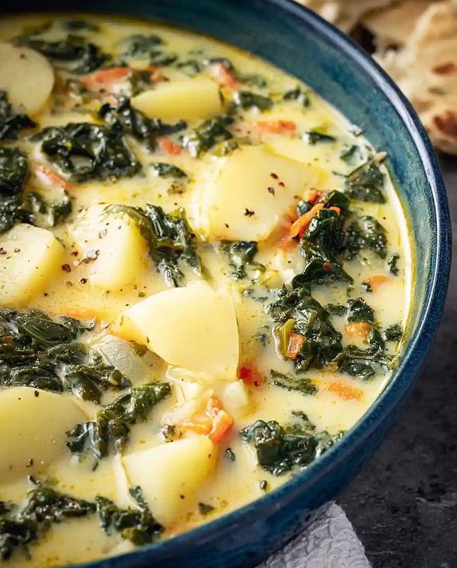 Selbstgemachte Kartoffel-Grünkohl-Suppe: Herzhaft und gesund! image 2