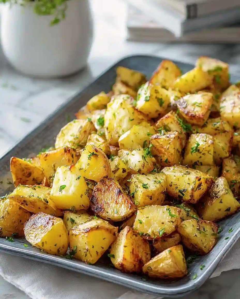 Selbstgemachte buttrige Röstkartoffeln image 2