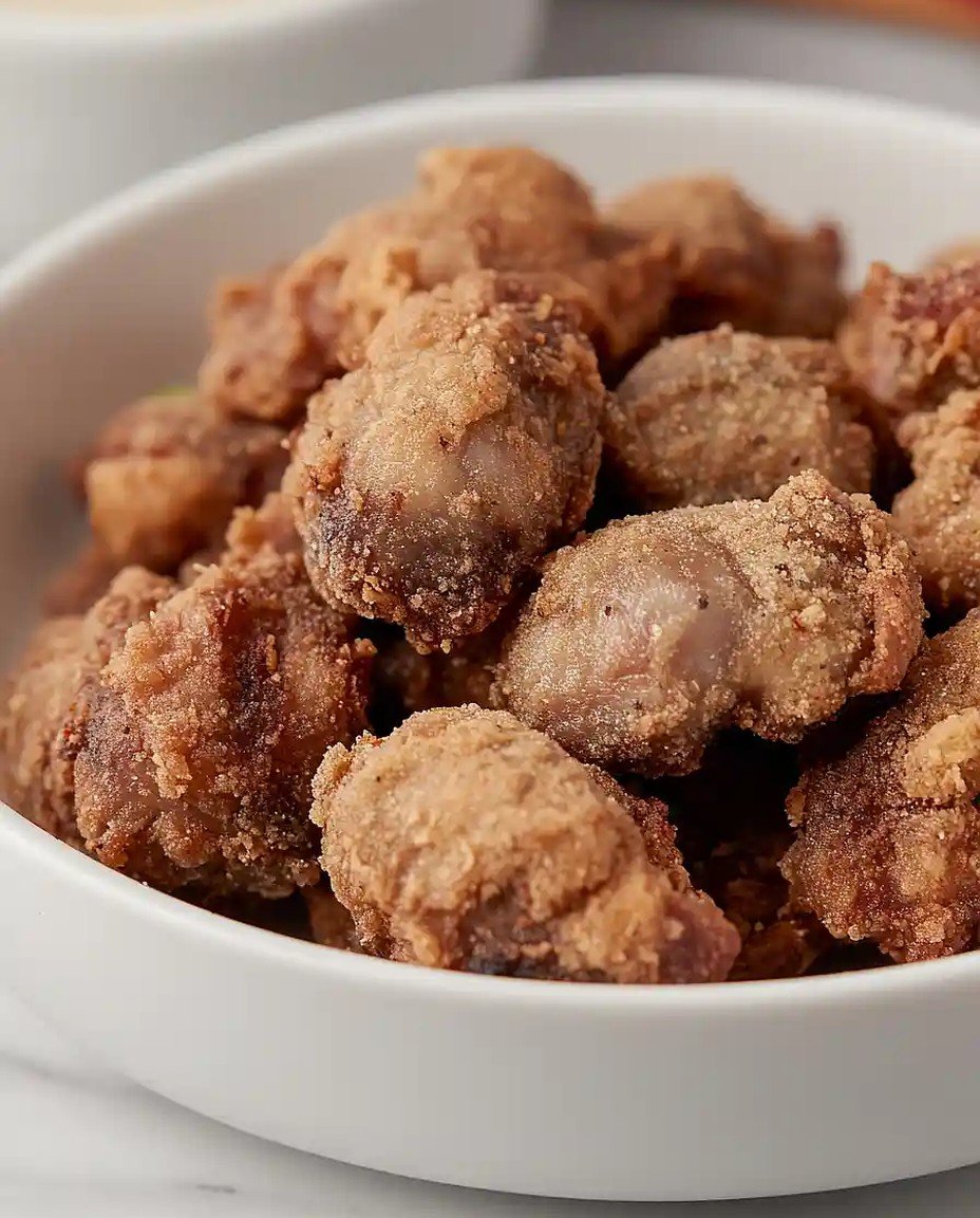 Selbstgemachte frittierte Hühnerleber - Knusprig und lecker! image 2