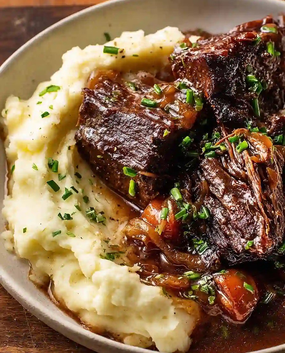 Traditionelles Rotwein geschmortes Rindfleisch - Ein Klassiker der deutschen Küche image 2