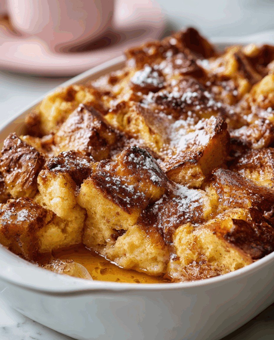 Übernachtung French-Toast-Auflauf für ein perfektes Frühstück image 2