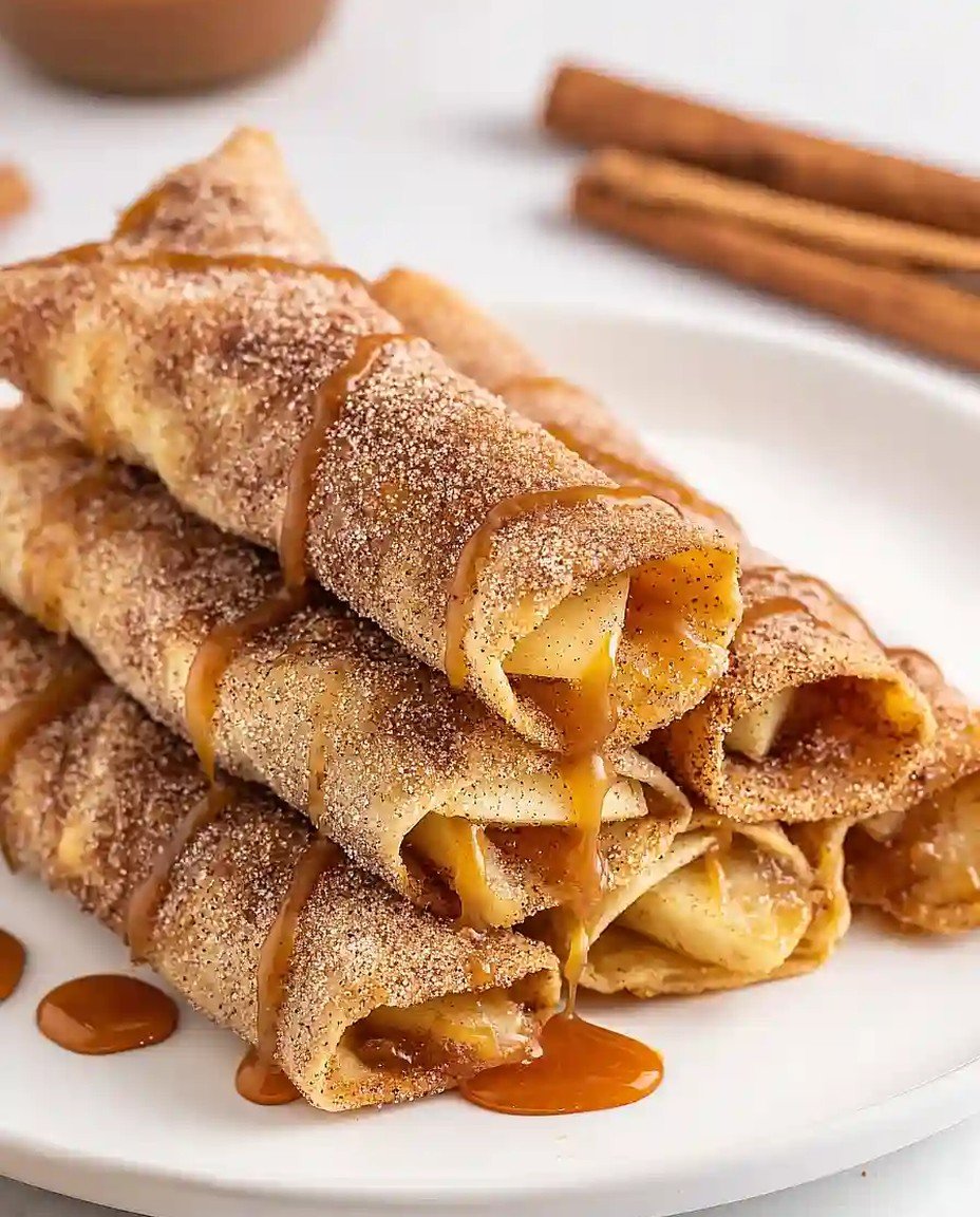 Unwiderstehliche Apfel-Pie Taquitos aus der Heißluftfritteuse image 2