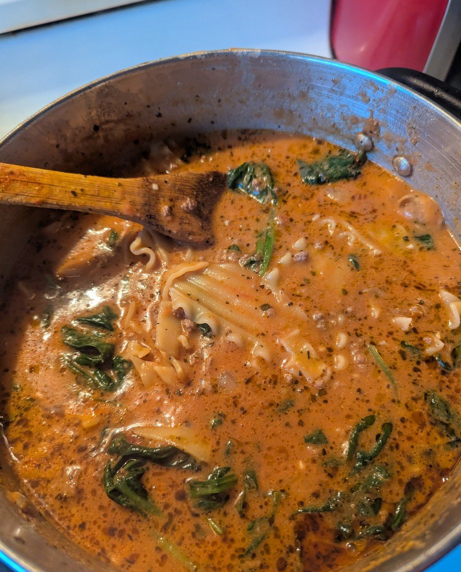 Unwiderstehliche One Pot Lasagne Suppe image 2