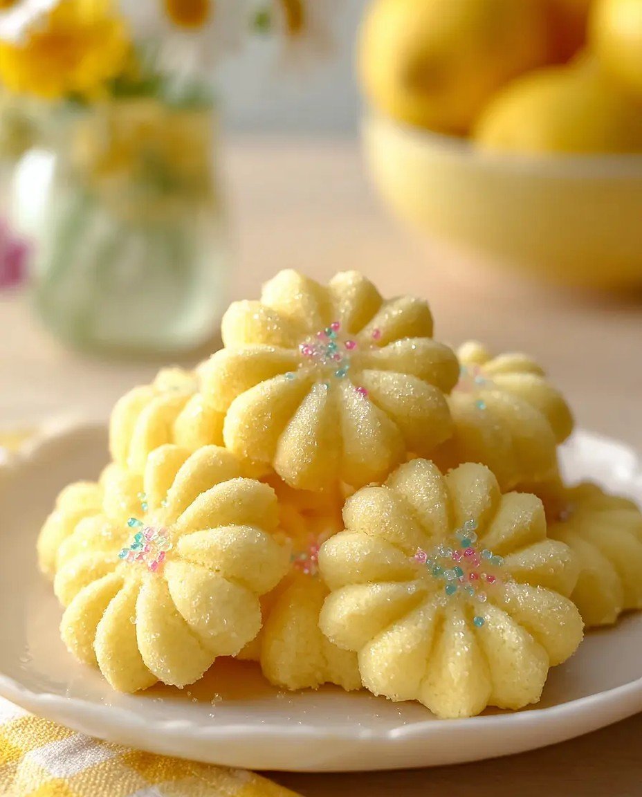 Unwiderstehliche Zitronen Spritzplätzchen image 2