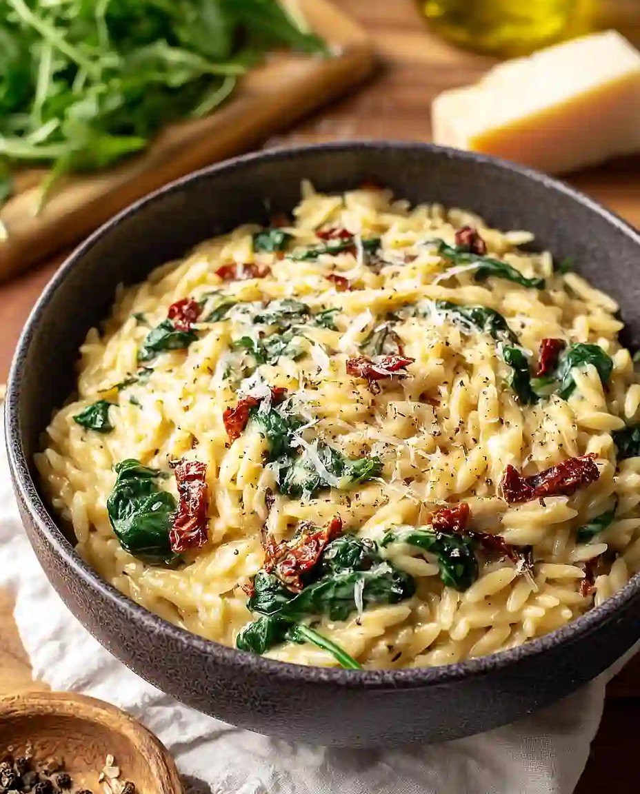 Verführerisches Cremiges Toskanisches Orzo image 2