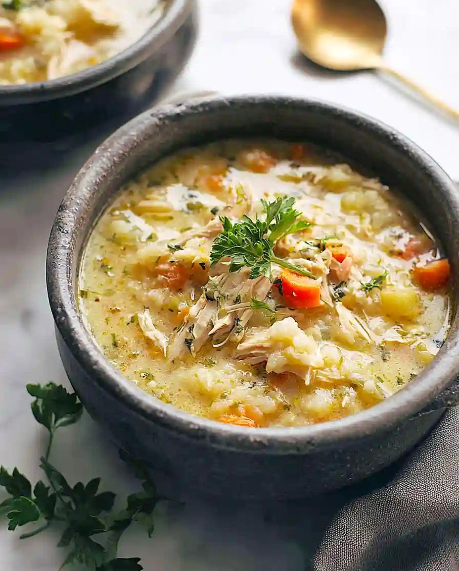 Wärmende Blumenkohl-Hühnchen-Suppe image 2