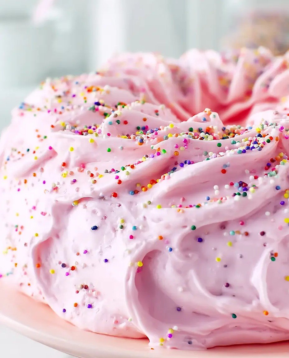 Weicher rosa Engelshaarkuchen image 2