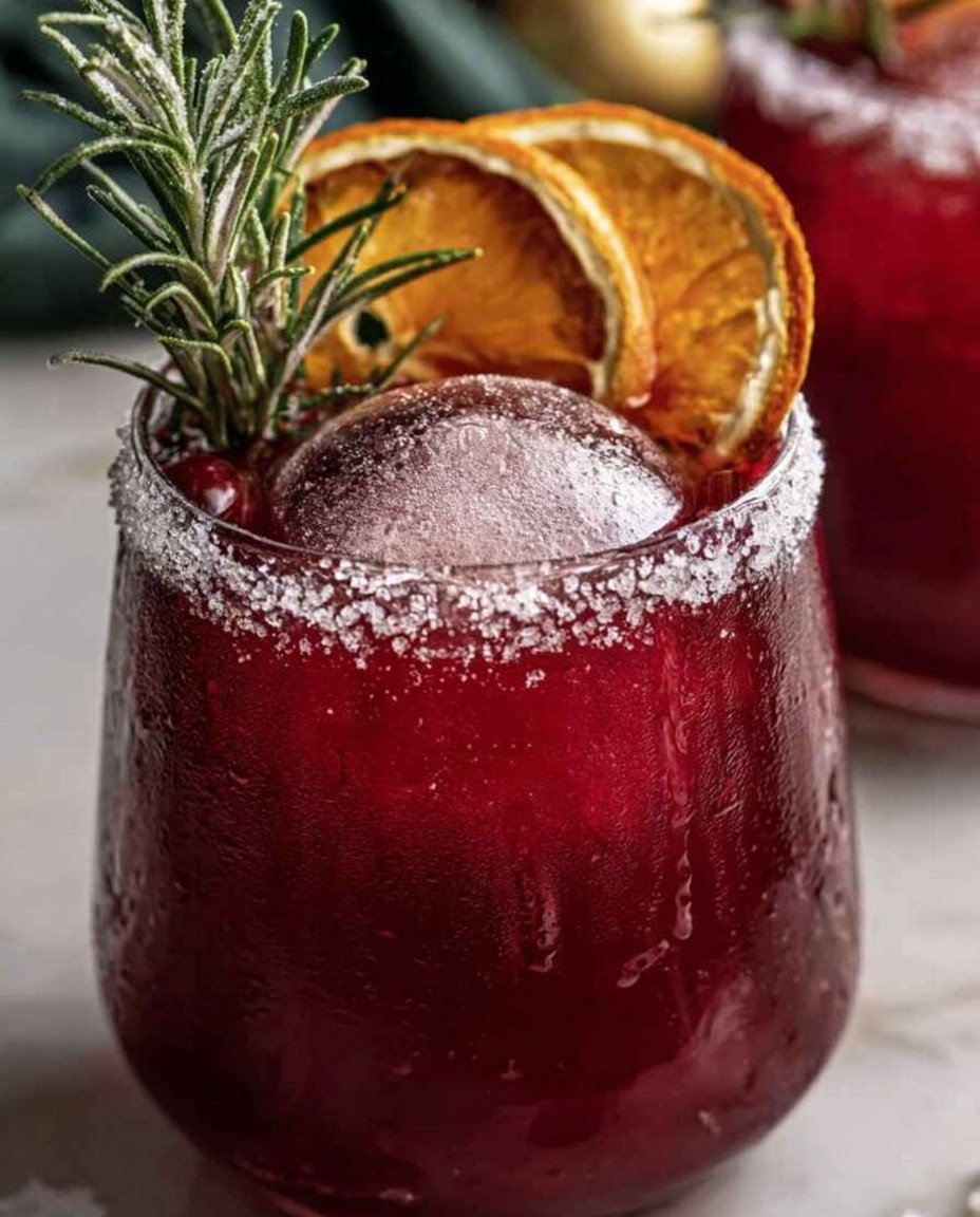 Wodka-Cranberry-Rosmarin-Cocktail image 2