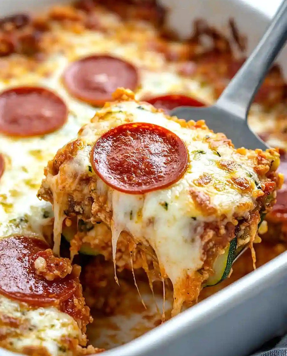 Wohlfühl-Zucchini-Pizza-Auflauf image 2