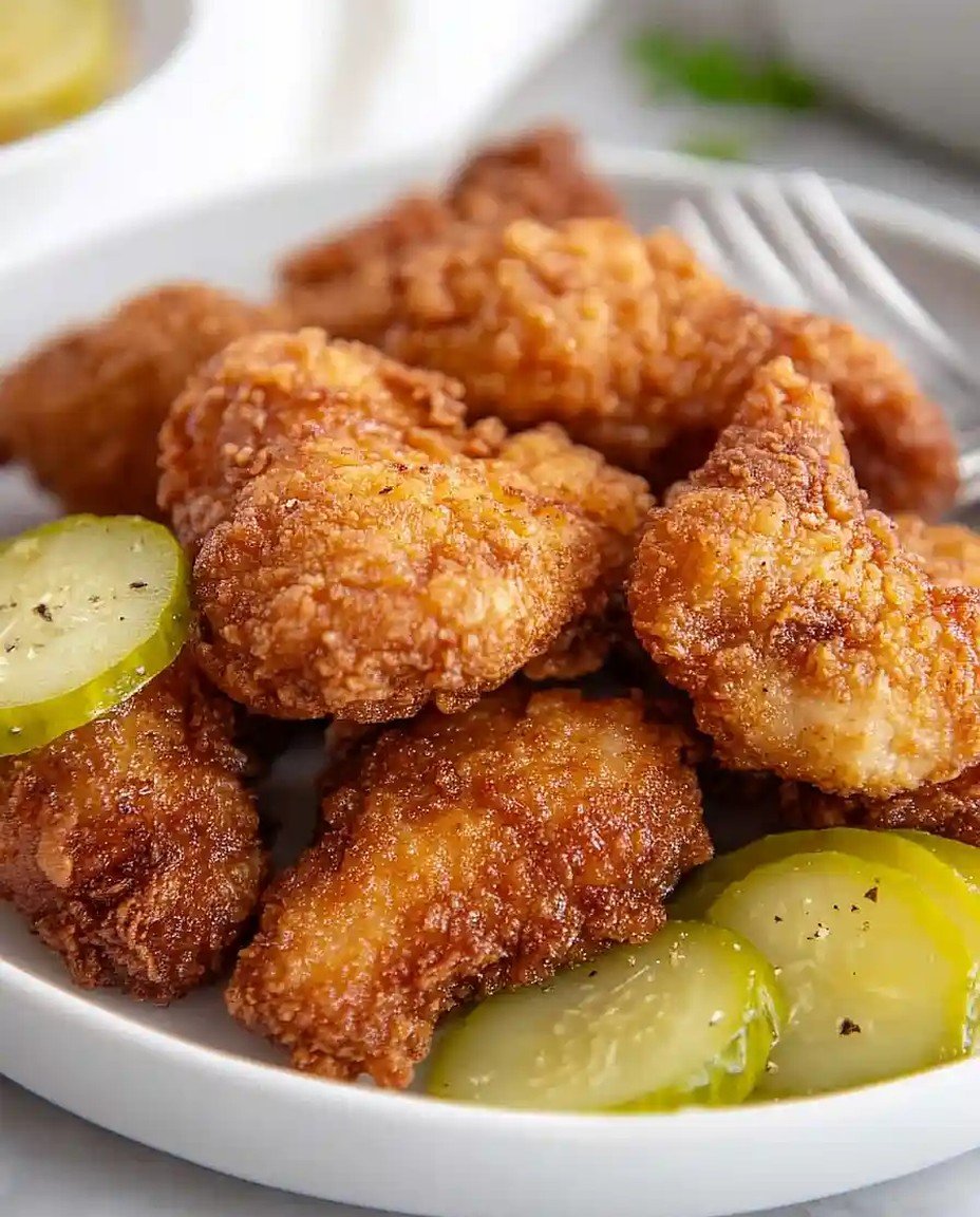 Würzige Keto Frittierte Hähnchenstücke image 2