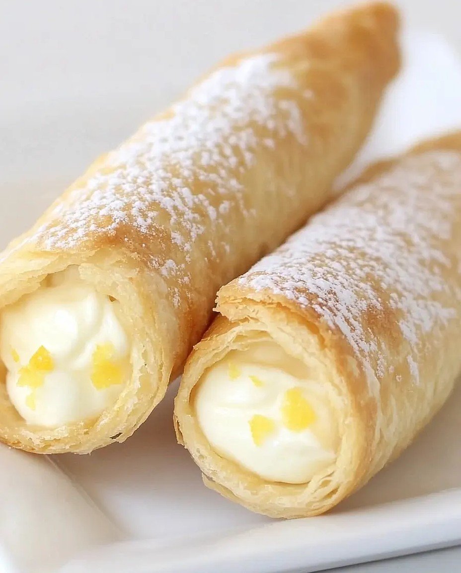 Zitronen-Baiser-Cannoli image 2